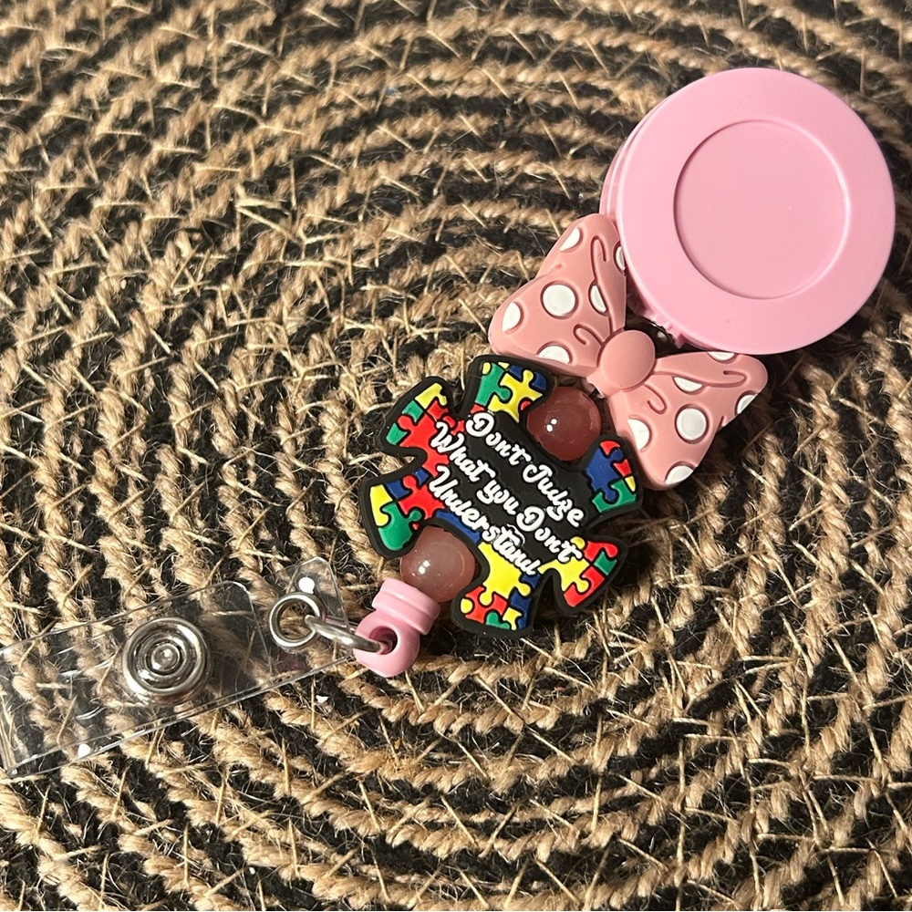 Autism Awareness Badge Reel